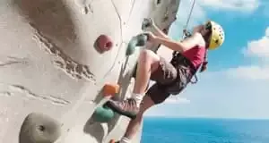 Parede de escalada