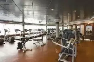 Sala de fitness e musculação