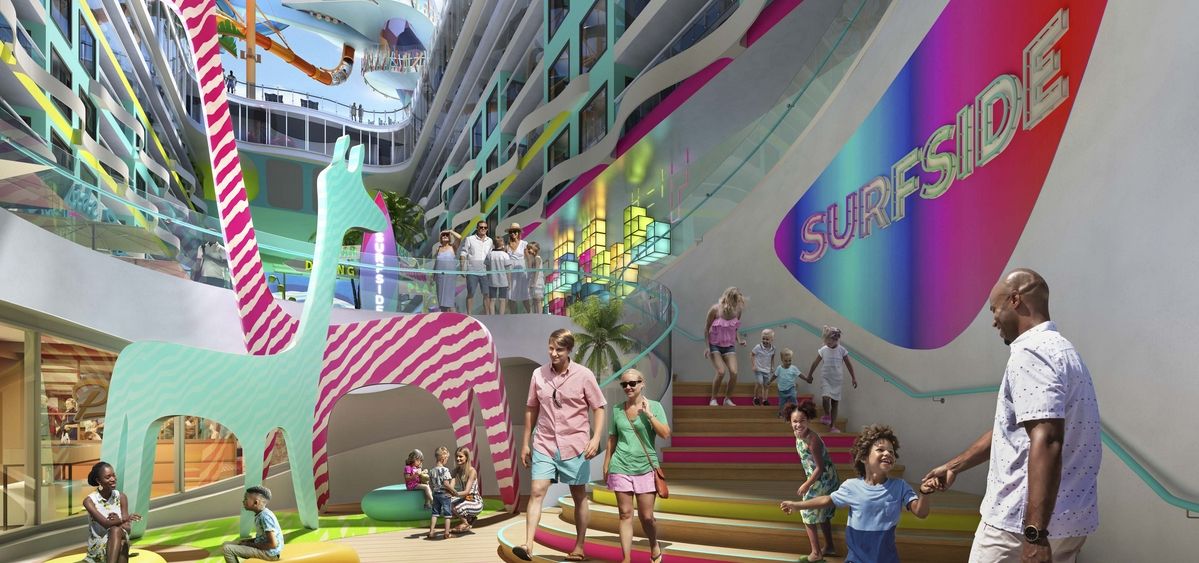 2- SURFSIDE<br>O BAIRRO 100% FAMILIAR DO LEGEND OF THE SEAS