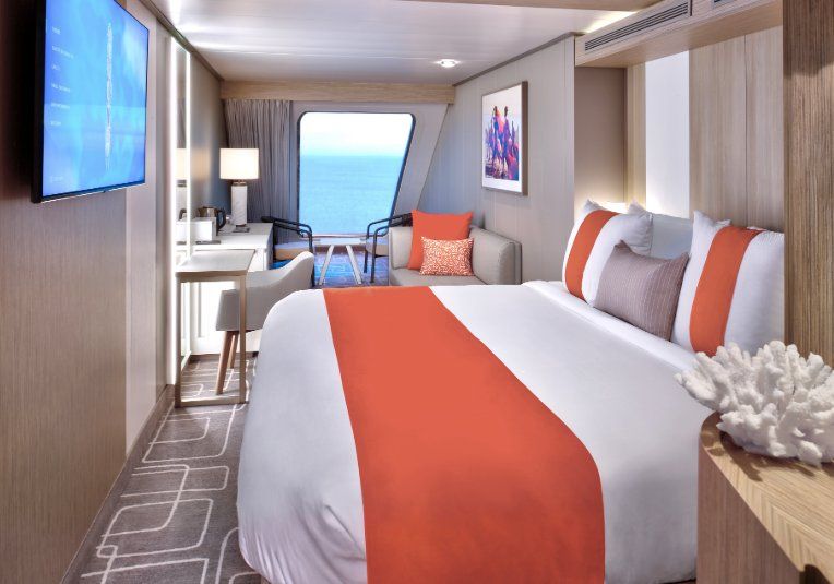 Cabine Deluxe com Vista para o Mar