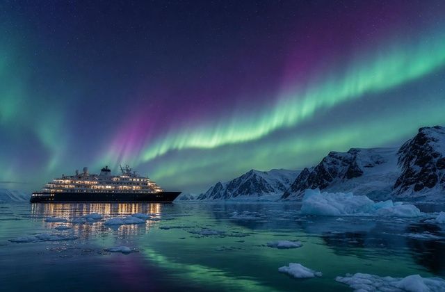As auroras boreais no final da época