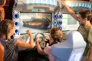 Sala de jogos arcade