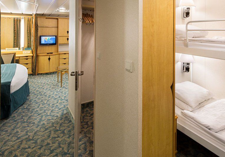 Cabine interna espaçosa