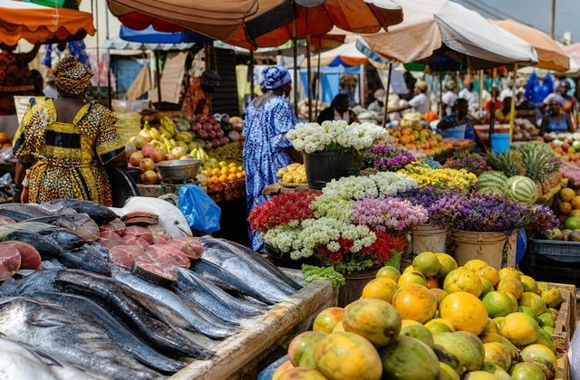 No mercado Kermel