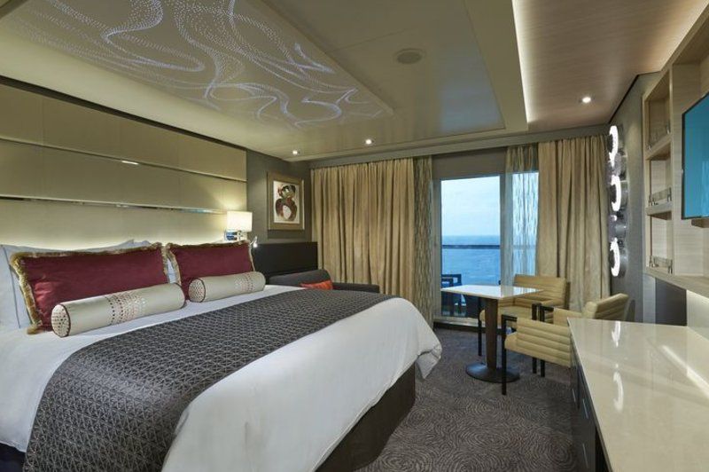 Haven Penthouse Courtyard com uma grande varanda