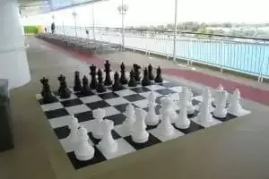 Xadrez Gigante ao Ar Livre