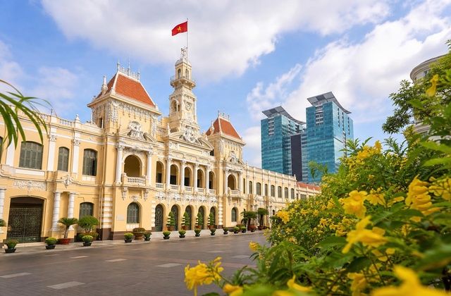 Na Cidade de Ho Chi Minh