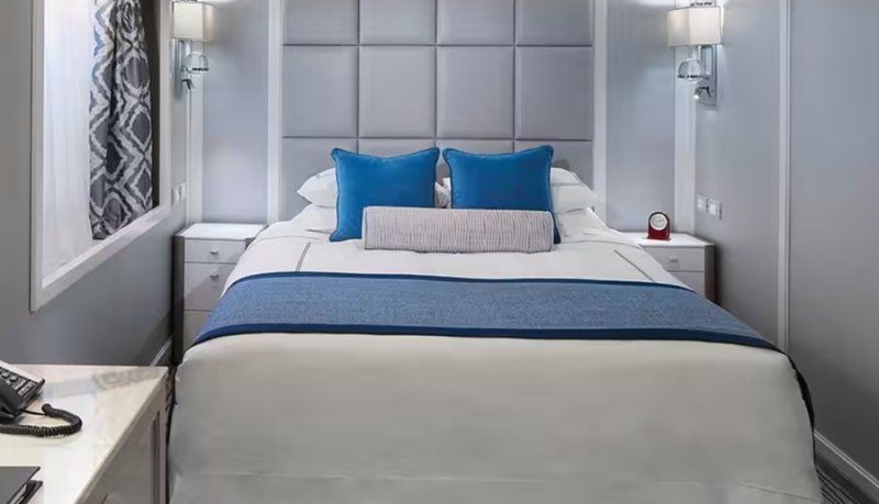 Cabine individual com vista para o mar