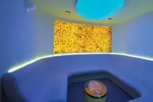 Sala de sal do spa