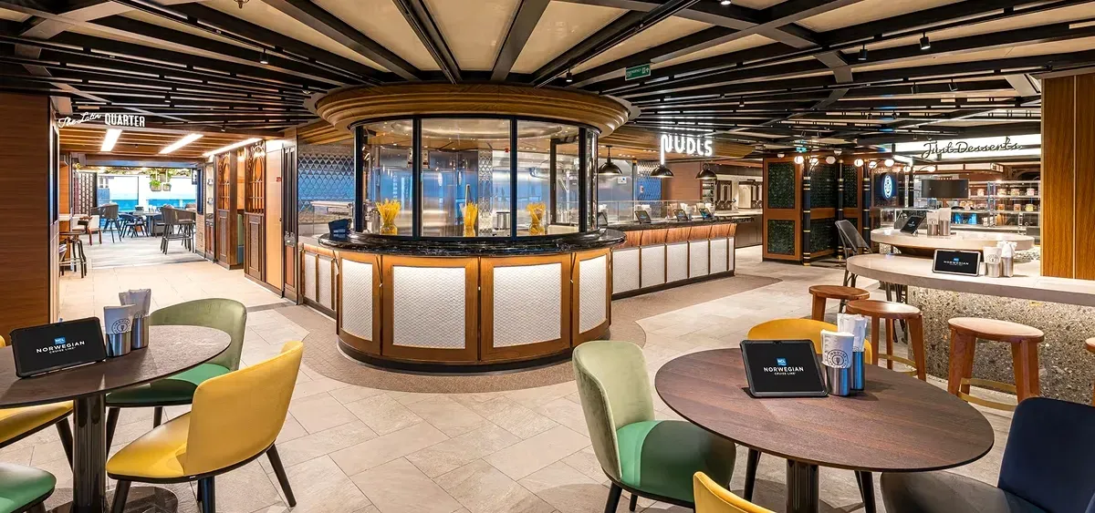 5- INDULGE FOOD HALL<br> 1 BUFFET, 1001 SABORES