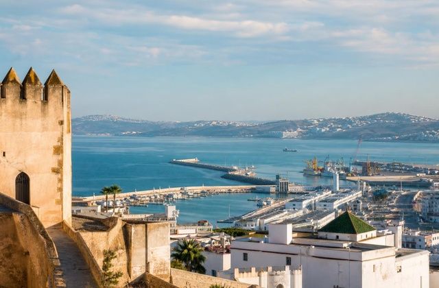 A partir da kasbah de Tânger