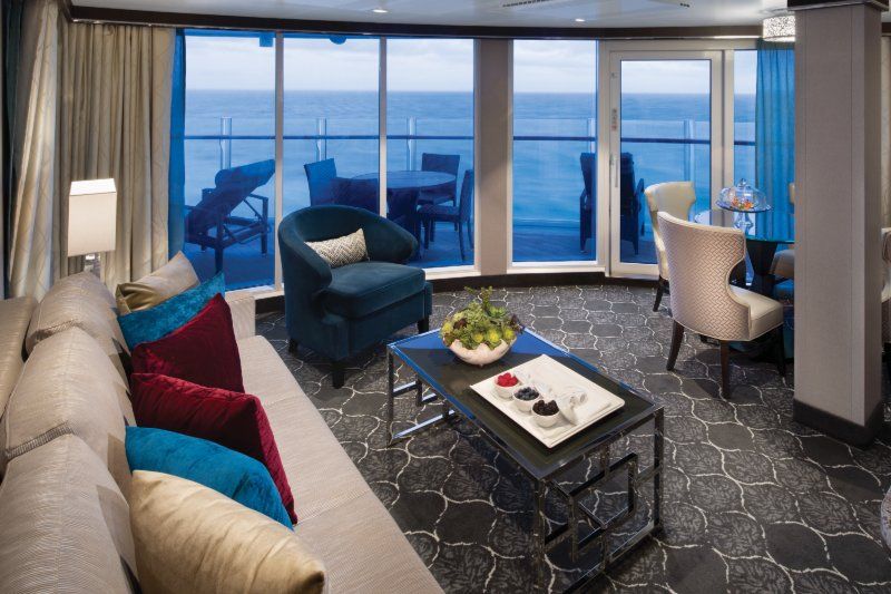 Suite AquaTheater com varanda grande – 2 quartos