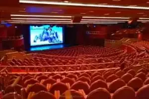 Espetáculos no teatro Princess
