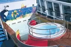Piscina para crianças