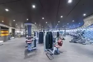 Sala de fitness e musculação