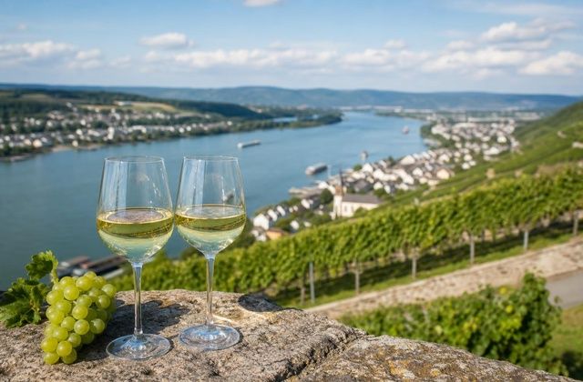 Degustação de Riesling em Rüdesheim
