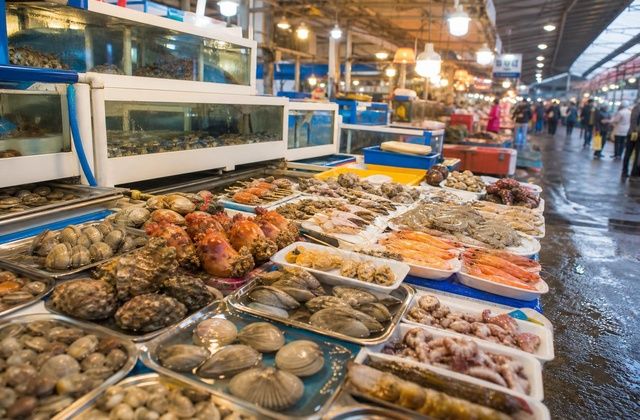 Mercado Turístico e Piscatório de Sokcho