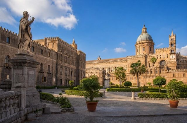 A Catedral e o Palácio dos Normandos