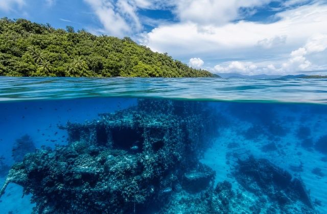 Na Lagoa de Chuuk