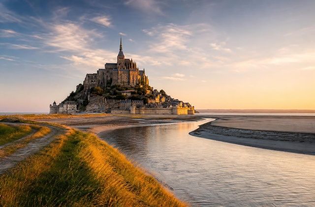Desde o Mont-Saint-Michel