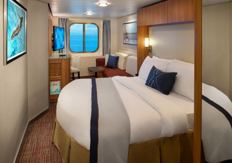 Cabine Prime com Vista para o Mar