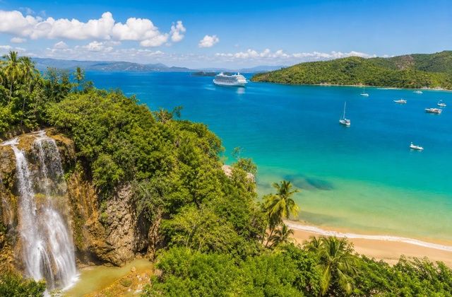 Na baía de Samaná