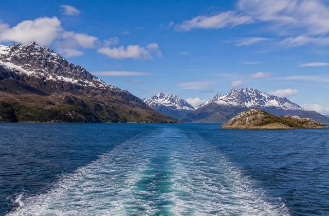 A partir do canal de Beagle