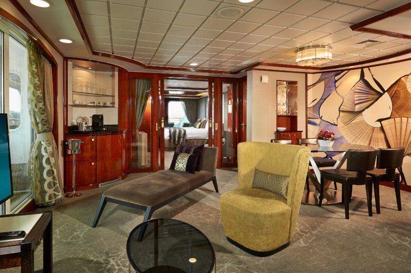 Owner's suite com duas varandas