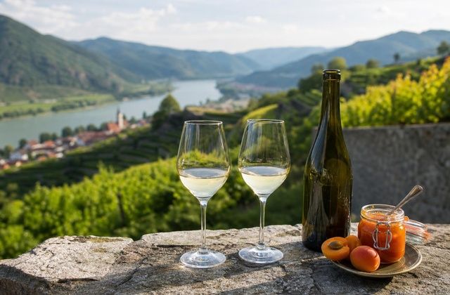 Prova de vinhos em Wachau