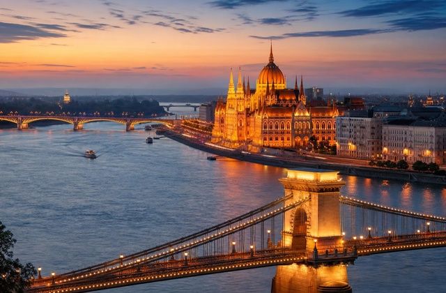 Budapeste a partir do Danúbio