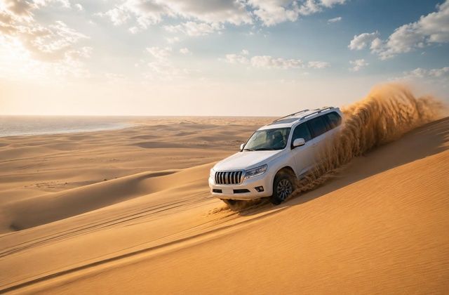 Dune bashing