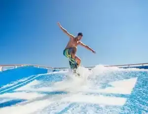 Simulador de surf Flowrider
