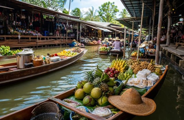 Mercados flutuantes