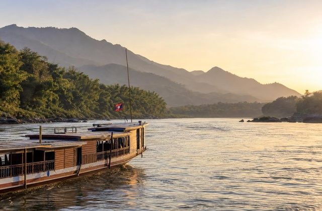 Mekong entre Huay Xai e Luang Prabang