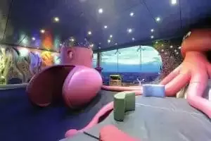 Sala de Brincadeiras Interior do Baby Club