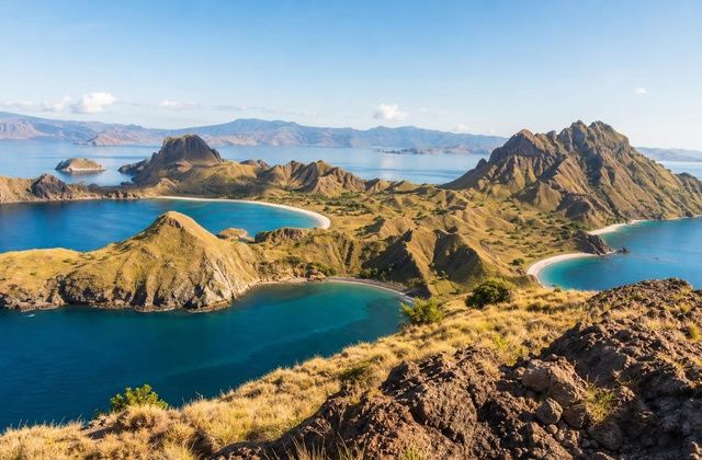 Desde a Ilha de Padar