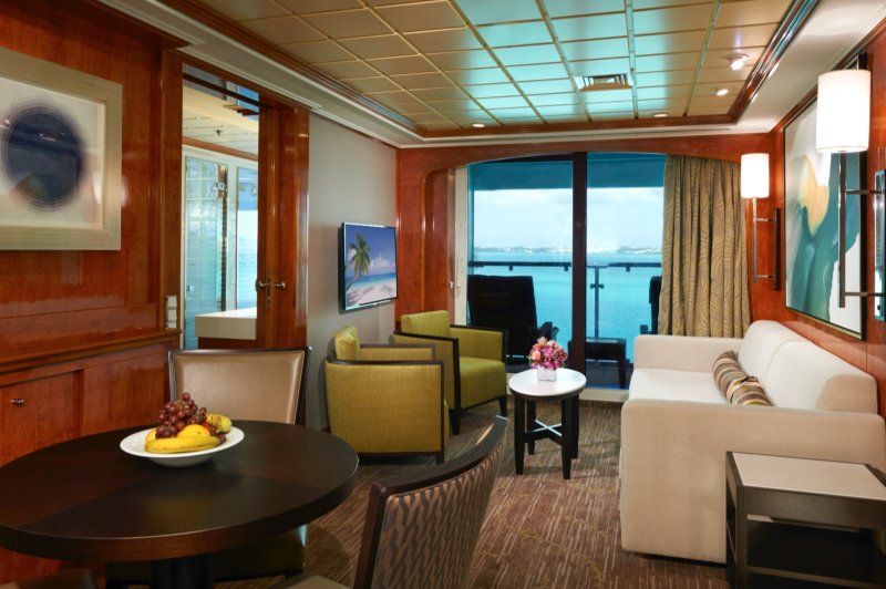 Suite familiar Deluxe com 2 quartos e varanda