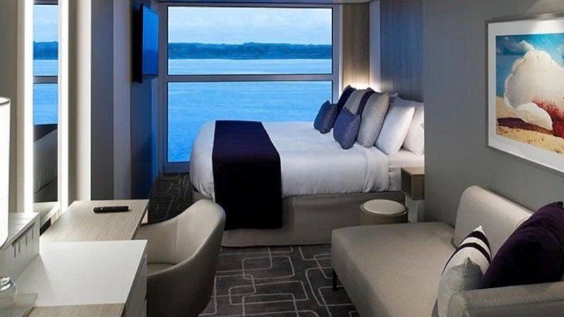 Cabine Deluxe com Vista para o Mar