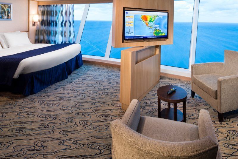 Suite com vista panorâmica para o mar (sem varanda)