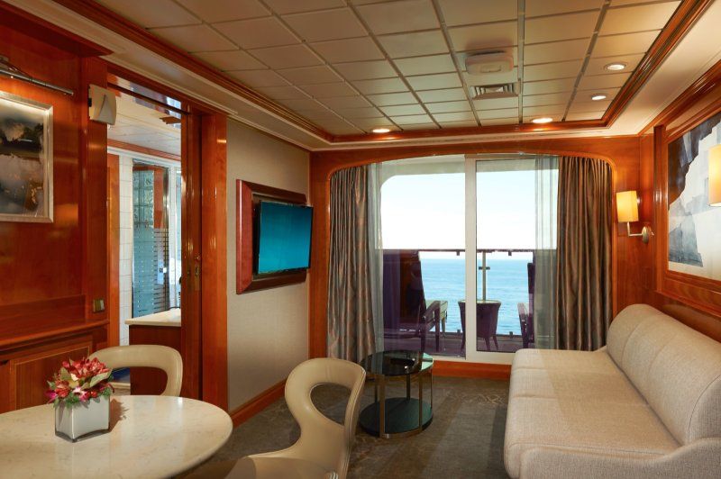 Suite familiar Deluxe com 2 quartos e varanda