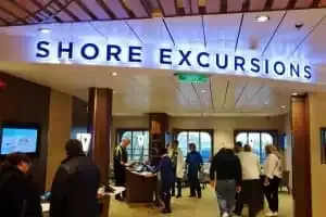 Excursões em terra