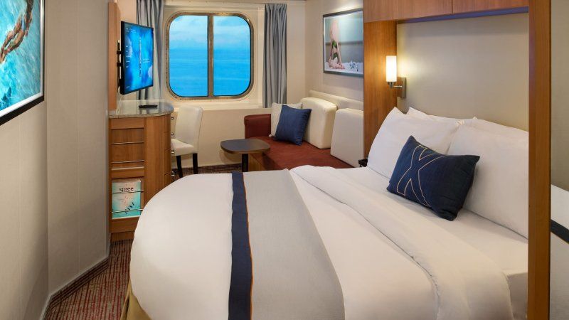 Cabine Prime com Vista para o Mar