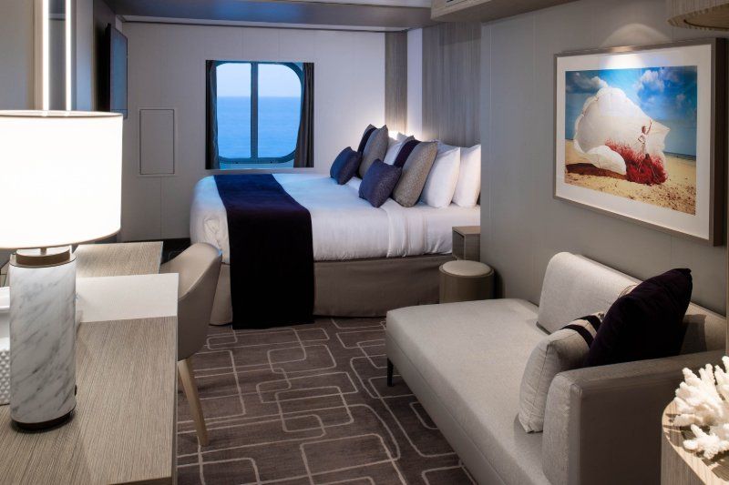 Cabine Prime com Vista para o Mar