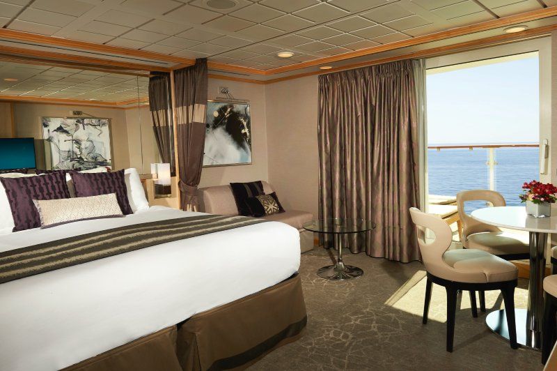 Suite Penthouse traseira na cobertura com uma grande varanda