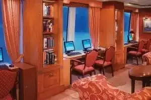A Sala Lifestyle e o Café Internet