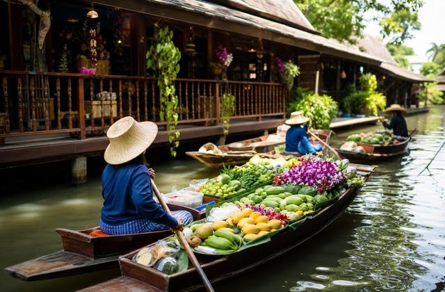Mercados flutuantes
