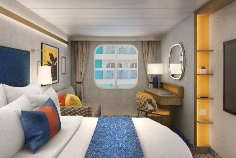 Cabine familiar interior com vista para Surfside