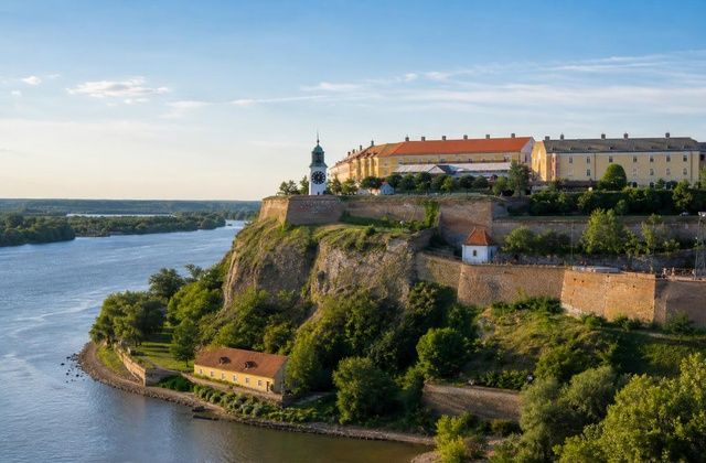 A Fortaleza de Petrovaradin em Novi Sad