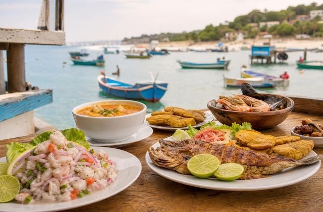 Na costa de Manabí