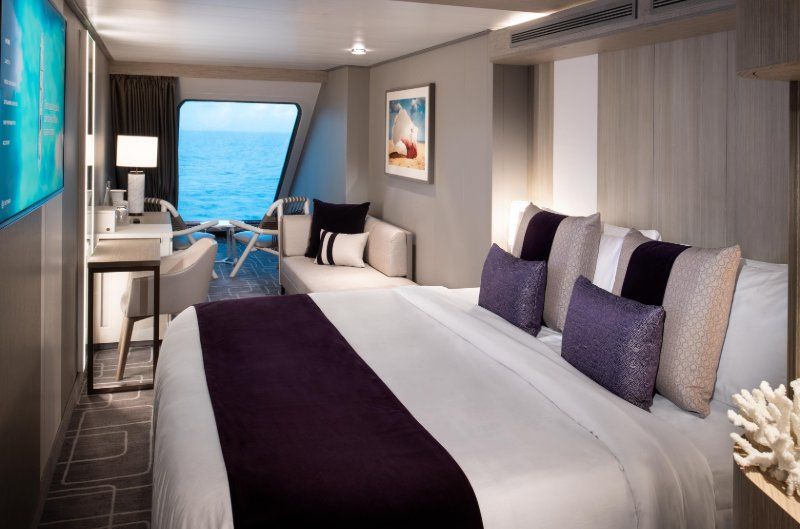 Cabine Deluxe com Vista para o Mar